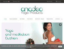 Tablet Screenshot of anadeostore.com